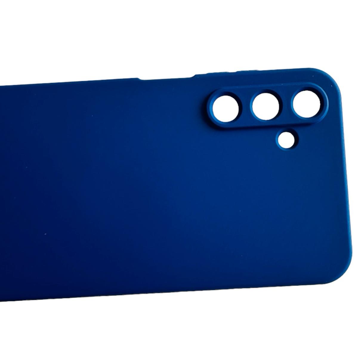 CARCASA SAMSUNG A15 FUNDA SILICONA AZUL - 2