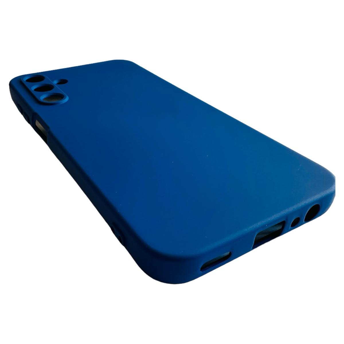 CARCASA SAMSUNG A15 FUNDA SILICONA AZUL - 3