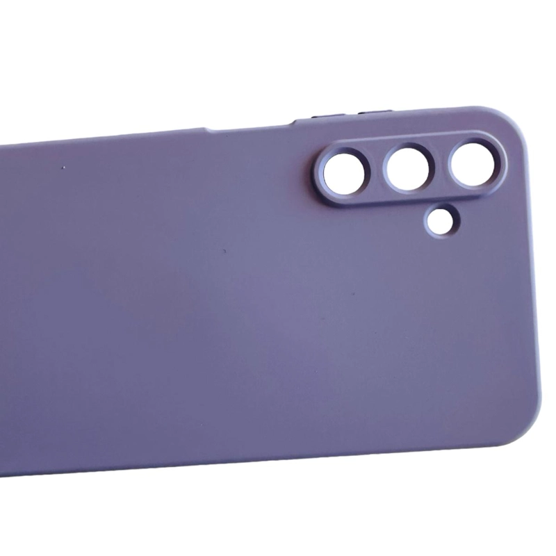 CARCASA FUNDA PARA SAMSUNG A15 SILICONA VIOLETA - 2