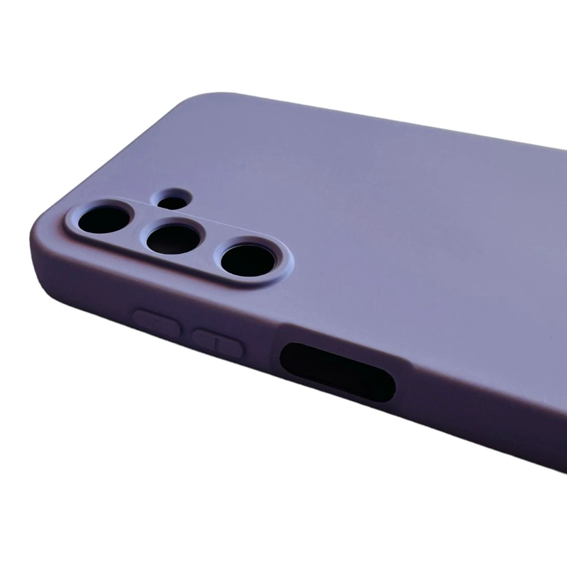 CARCASA FUNDA PARA SAMSUNG A15 SILICONA VIOLETA - 5