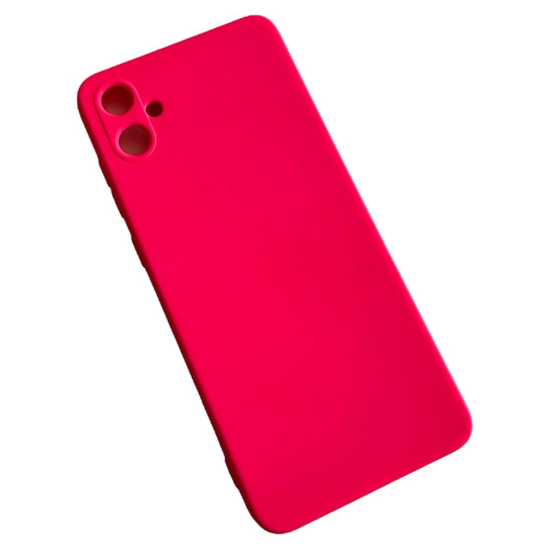 CARCASA SAMSUNG A05 NORMAL FUNDA SILICONA ROSA CHICLE - 1