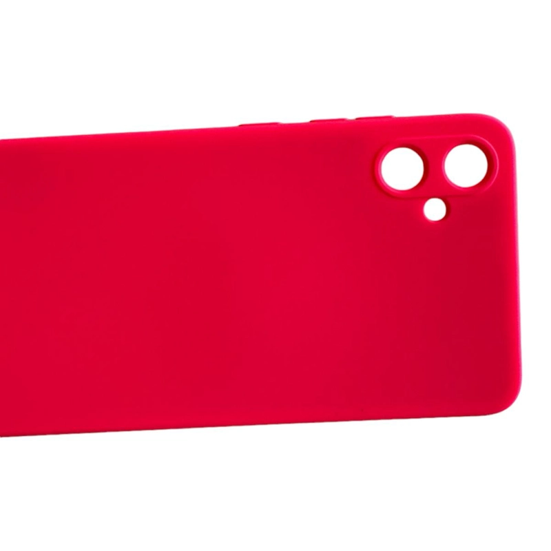 CARCASA SAMSUNG A05 NORMAL FUNDA SILICONA ROSA CHICLE - 5