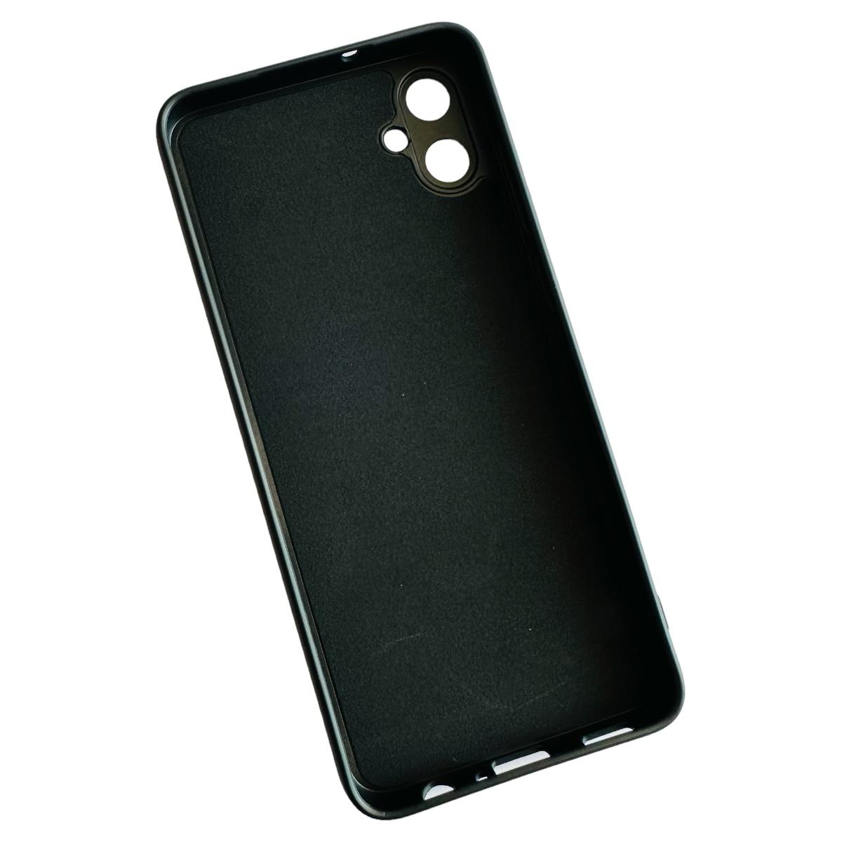 CARCASA SAMSUNG A05 NORMAL FUNDA SILICONA NEGRO - 4