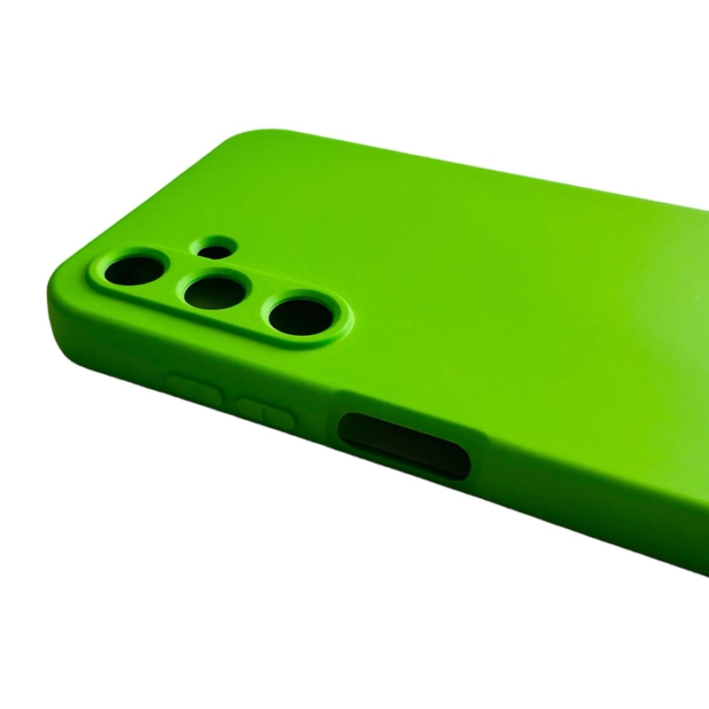 CARCASA FUNDA PARA SAMSUNG A15 SILICONA VERDE - 3