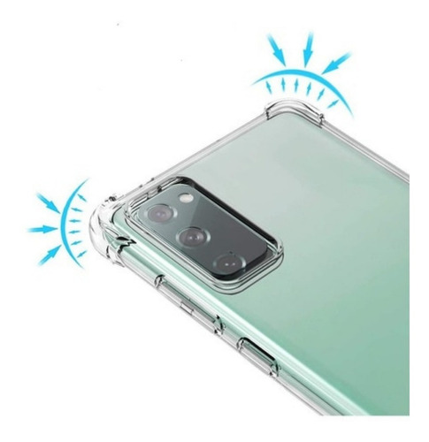 GENÉRICO CARCASA SAMSUNG A72 FUNDA TRANSPARENTE REFORZADA