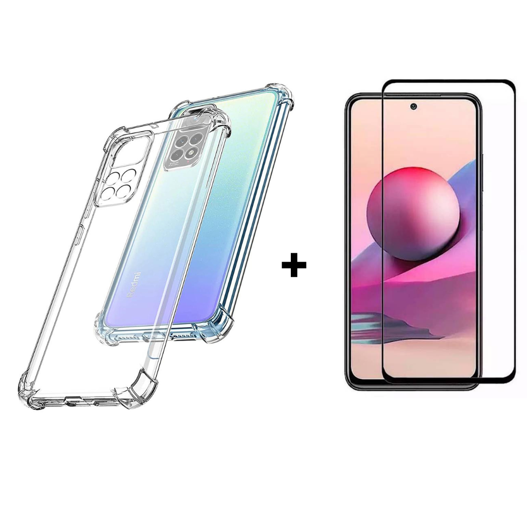 GENÉRICO CARCASA XIAOMI NOTE 11 4G 11S TRANSPARENTE + MICA