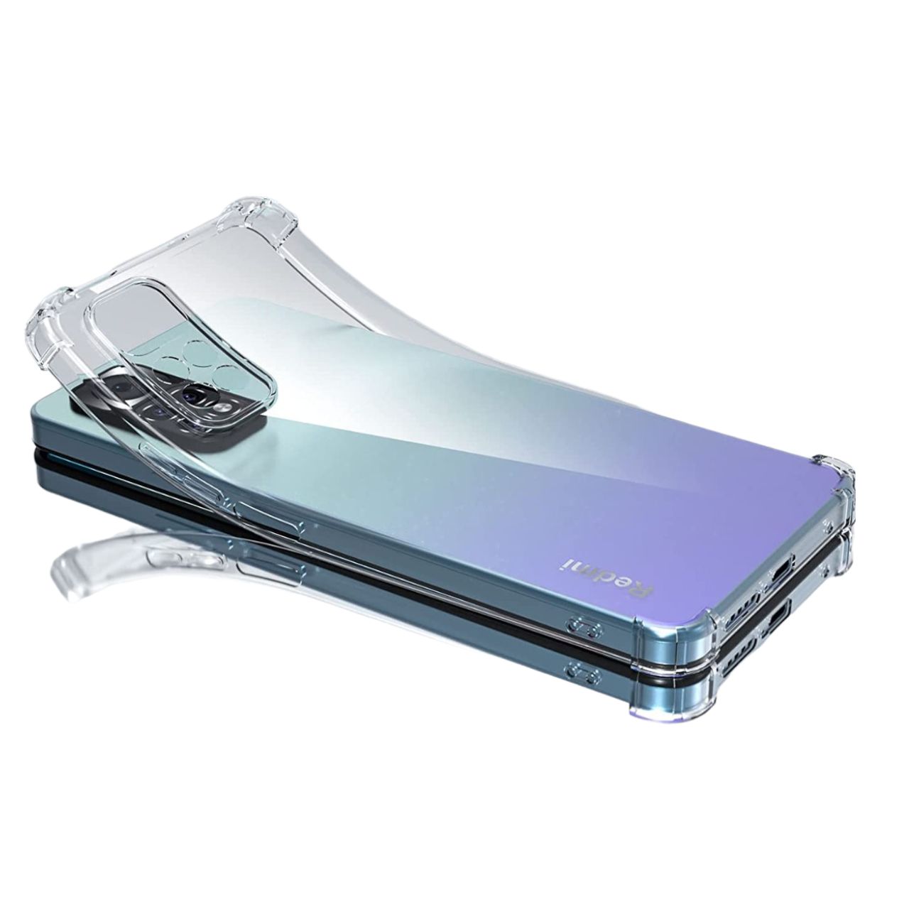CARCASA REDMI NOTE 11S 5G POCO M4 PRO TRANSPARENTE - 2
