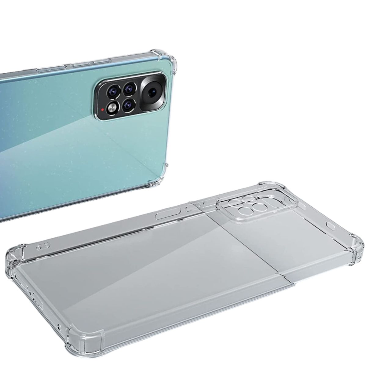CARCASA REDMI NOTE 11S 5G POCO M4 PRO TRANSPARENTE - 3