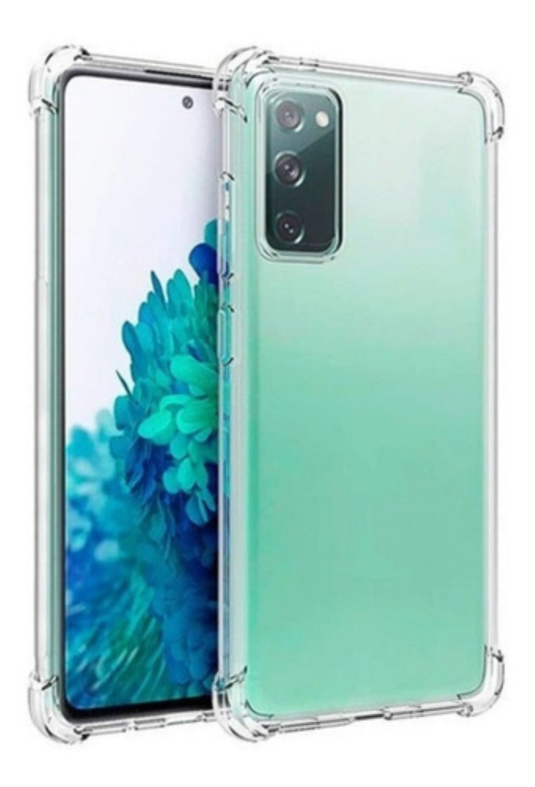 CARCASA SAMSUNG S20 FE TRANSPARENTE REFORZADA - 1