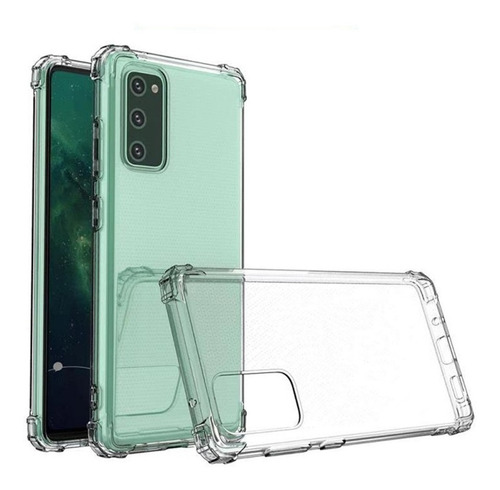 CARCASA SAMSUNG S20 FE TRANSPARENTE REFORZADA - 4