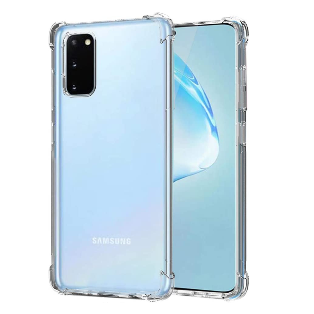 CARCASA SAMSUNG S20 NORMAL TRANSPARENTE REFORZADA - 2