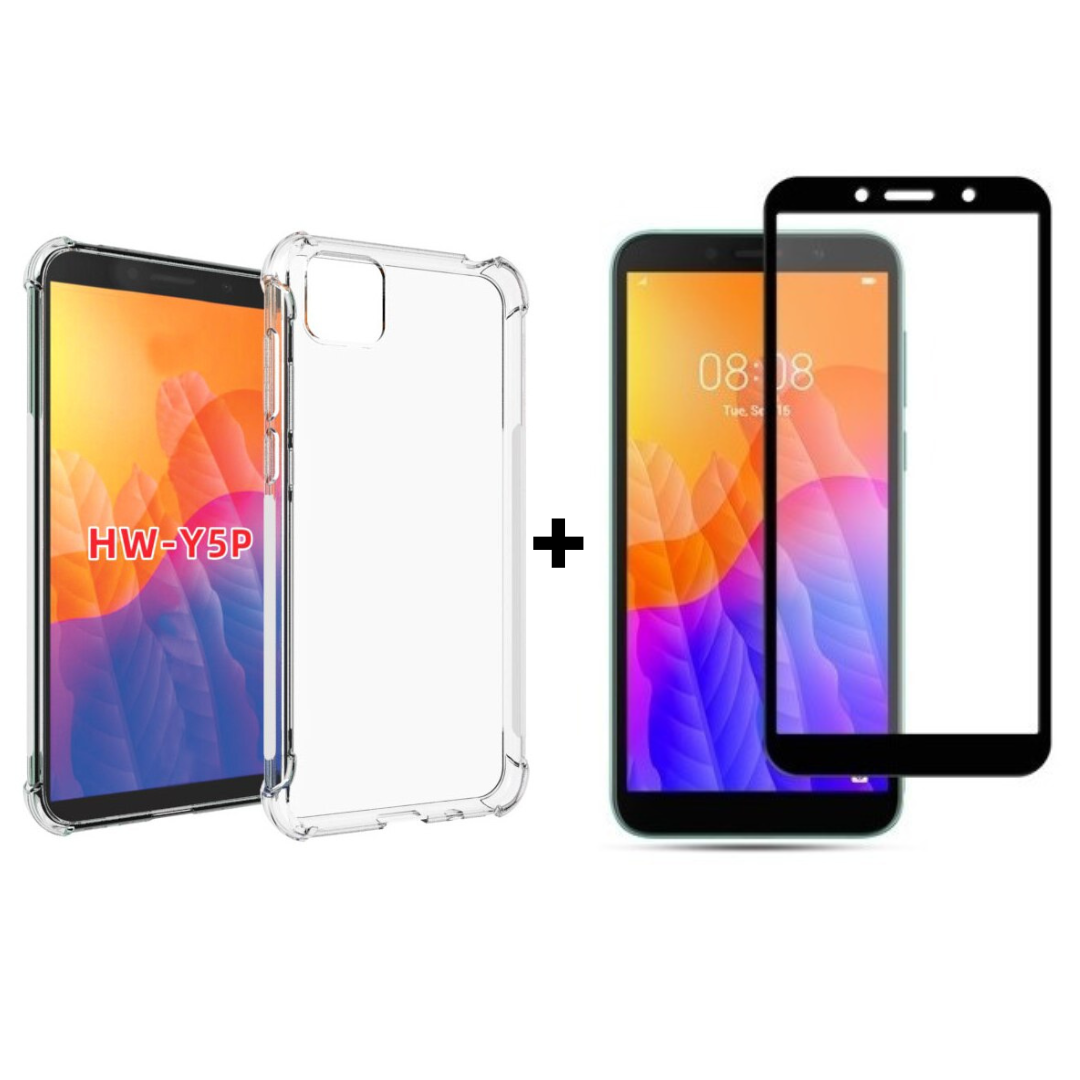 GENÉRICO CARCASA HUAWEI Y5P TRANSPARENTE REFORZADA + MICA