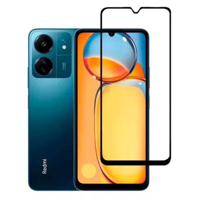 MICA LÁMINA VIDRIO TEMPLADO COMPLETA PARA XIAOMI REDMI 13C - 1