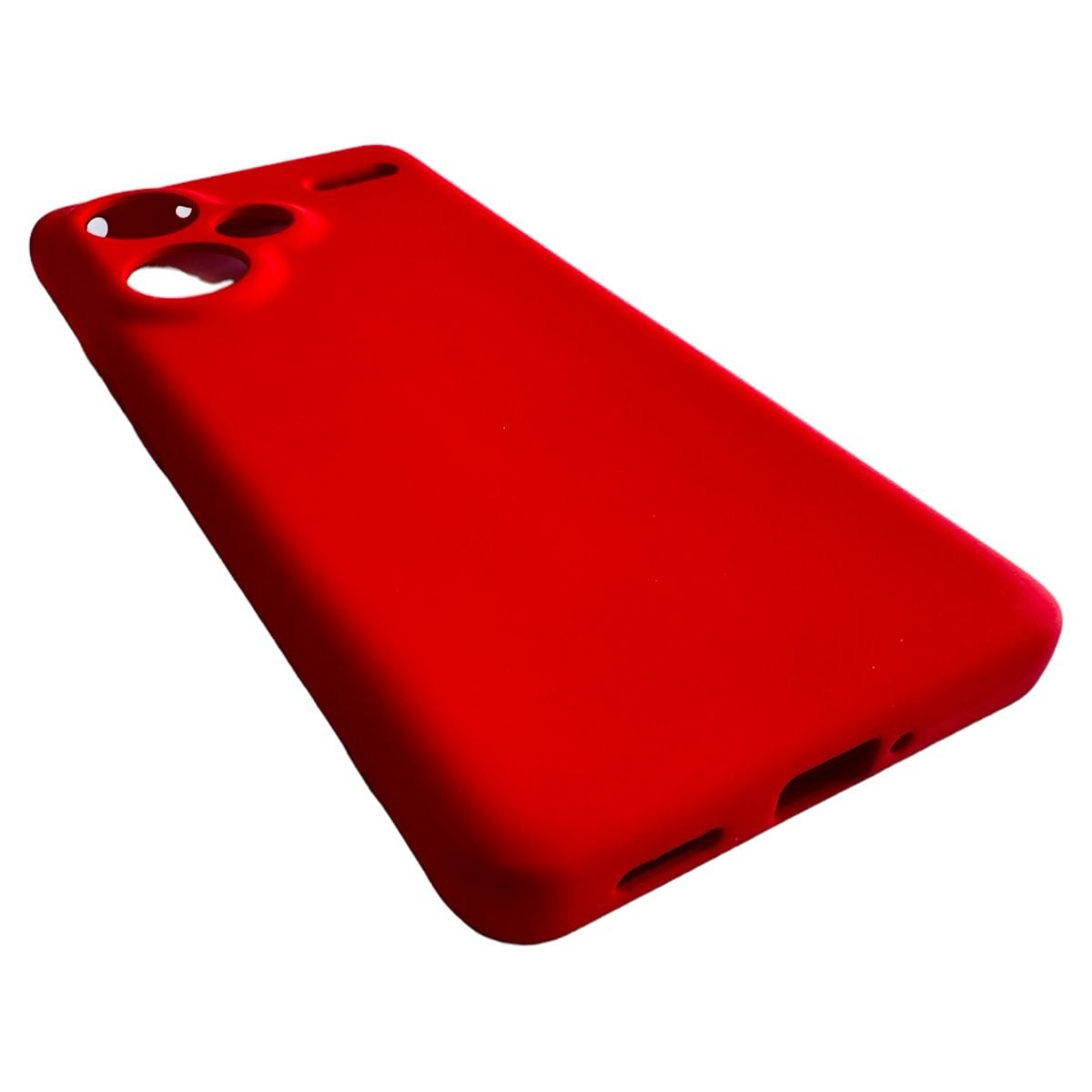 CARCASA XIAOMI REDMI NOTE 13 PRO+ 5G FUNDA SILICONA ROJO - 3