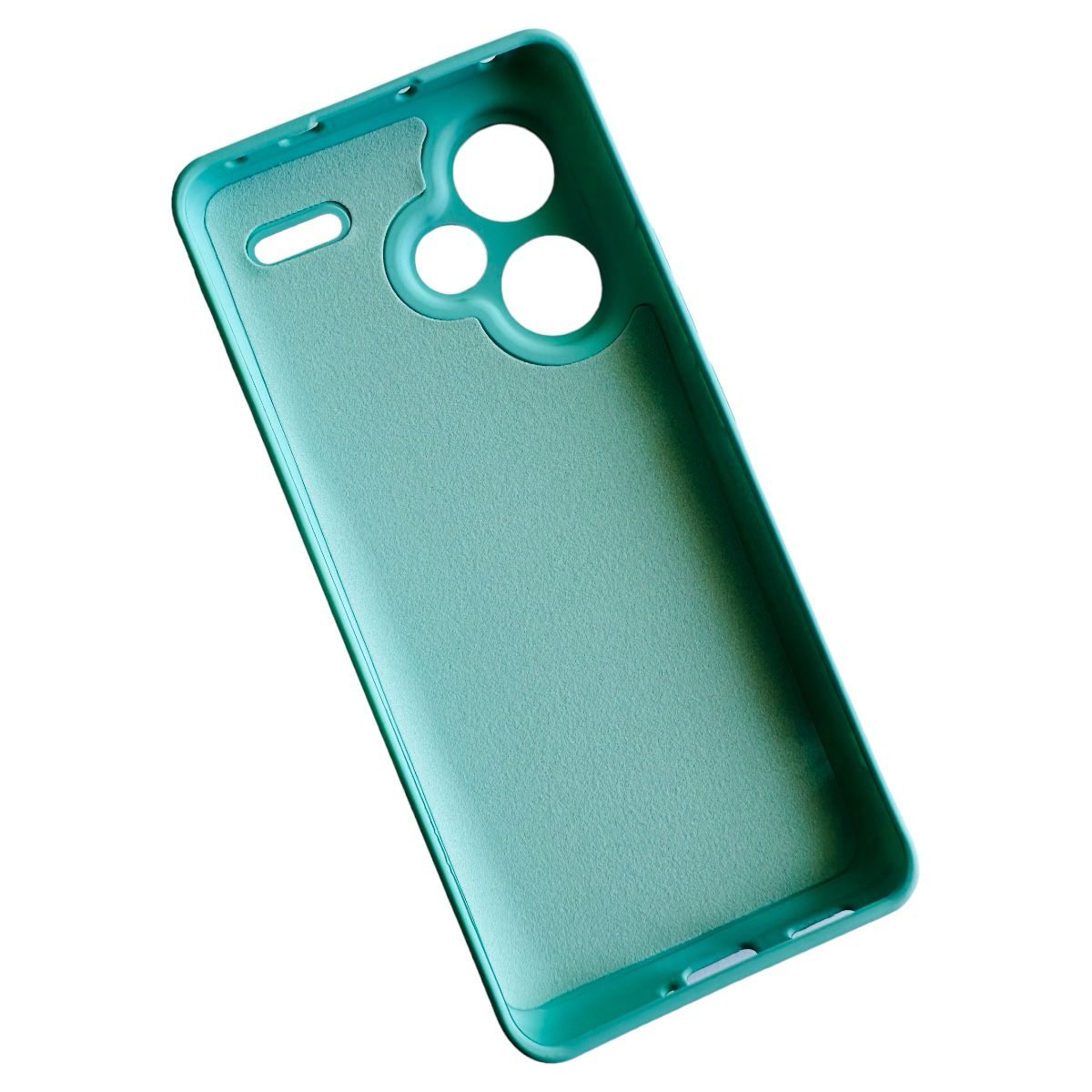 CARCASA XIAOMI REDMI NOTE 13 PRO+ 5G FUNDA SILICONA TURQUESA - 2