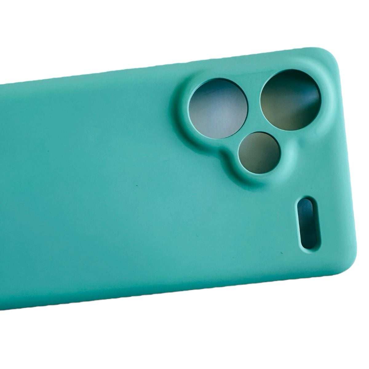 CARCASA XIAOMI REDMI NOTE 13 PRO+ 5G FUNDA SILICONA TURQUESA - 4