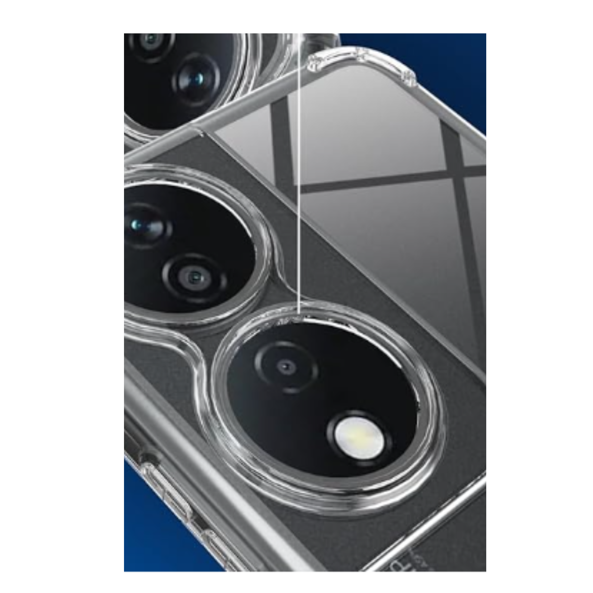 CARCASA HONOR X7B TRANSPARENTE REFORZADA - 2