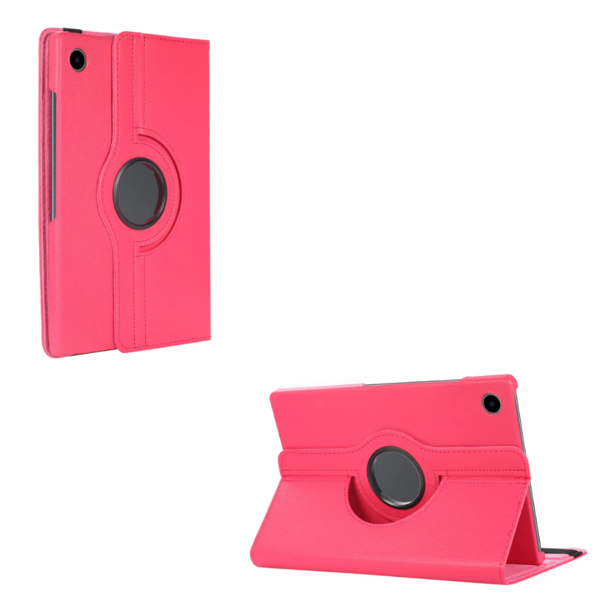 CARCASA FUNDA GIRATORIA PARA TABLET SAMSUNG A9 8.7 X110 FUCSIA - 1