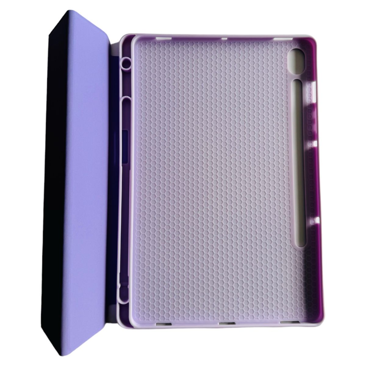 FUNDA CARCASA CON RANURA PARA SAMSUNG TAB S9 FE+ 12.4 LAVANDA - 3