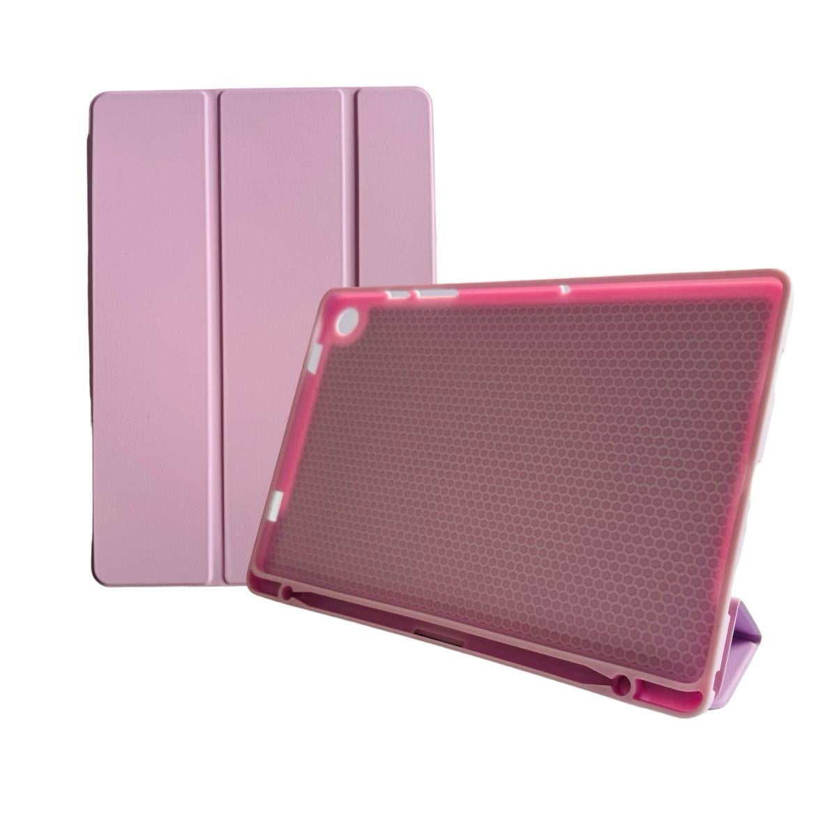 FUNDA CON RANURA SMARTCOVER PARA TABLET SAMSUNG A9+ 11 ROSA - 1