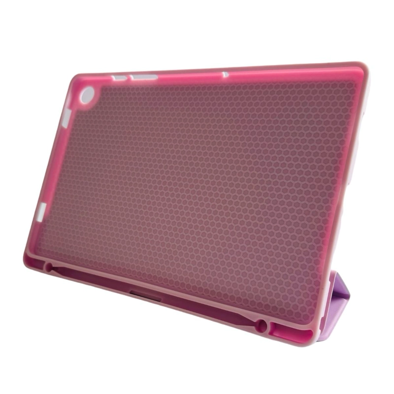 FUNDA CON RANURA SMARTCOVER PARA TABLET SAMSUNG A9+ 11 ROSA - 3
