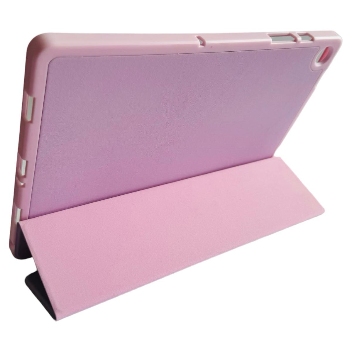 FUNDA CON RANURA SMARTCOVER PARA TABLET SAMSUNG A9+ 11 ROSA - 6