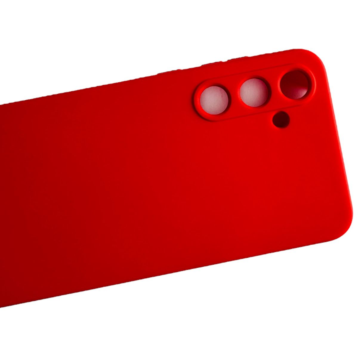 CARCASA SAMSUNG A35 5G FUNDA SILICONA COLOR ROJO - 1