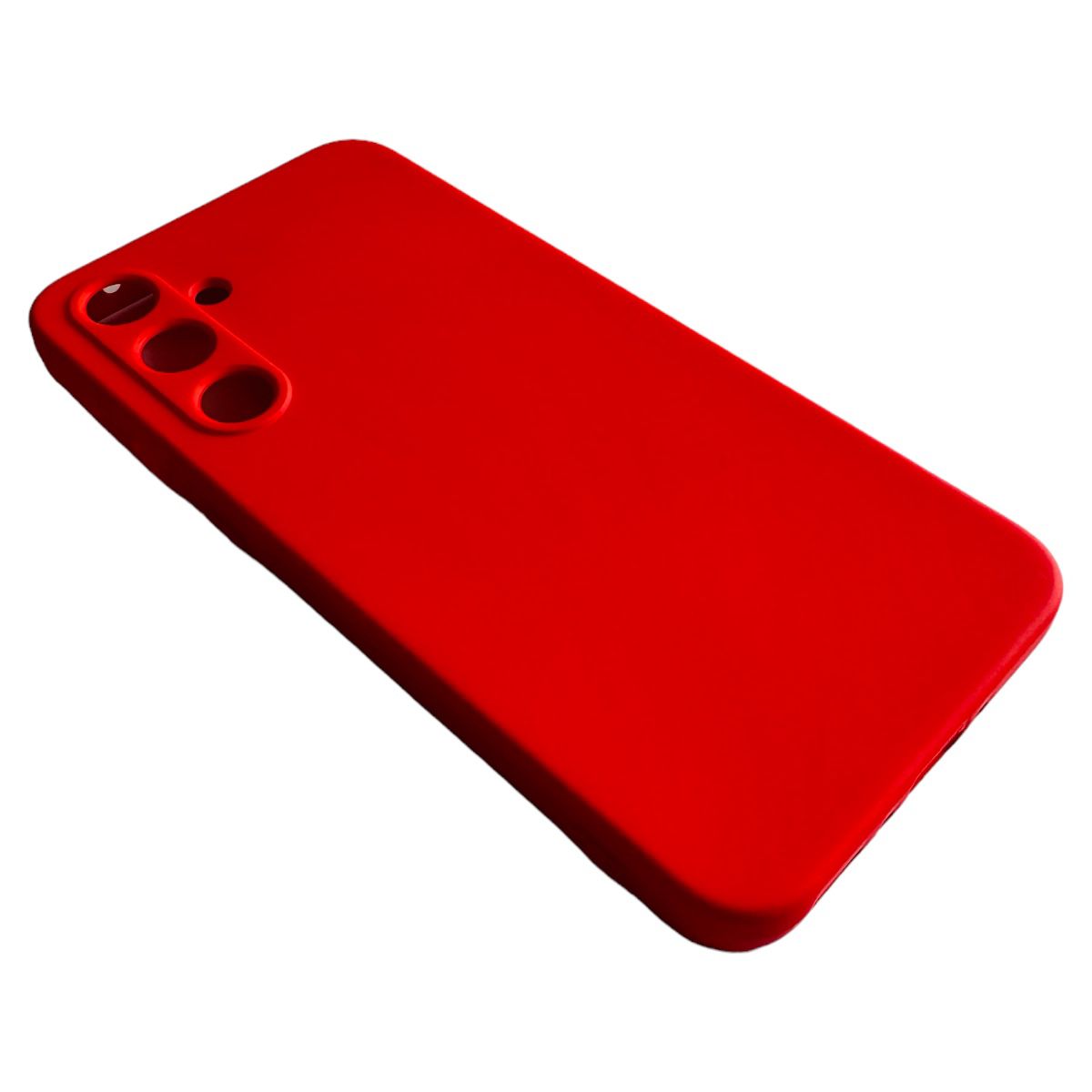 CARCASA SAMSUNG A35 5G FUNDA SILICONA COLOR ROJO - 2