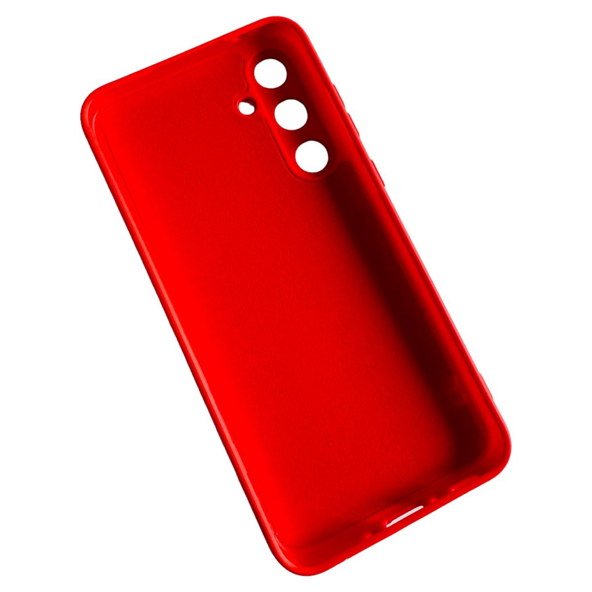CARCASA SAMSUNG A35 5G FUNDA SILICONA COLOR ROJO - 3