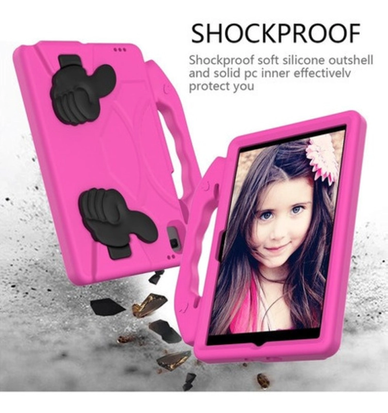 CARCASA NIÑOS ANTI-GOLPES PARA TABLET SAMSUNG A9 8.7 X110 FUCSIA - 2