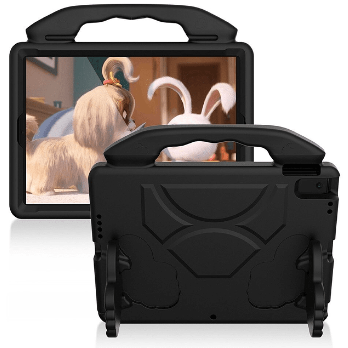 CARCASA NIÑOS ANTI-GOLPES PARA TABLET SAMSUNG A9 8.7 X110 NEGRO - 1