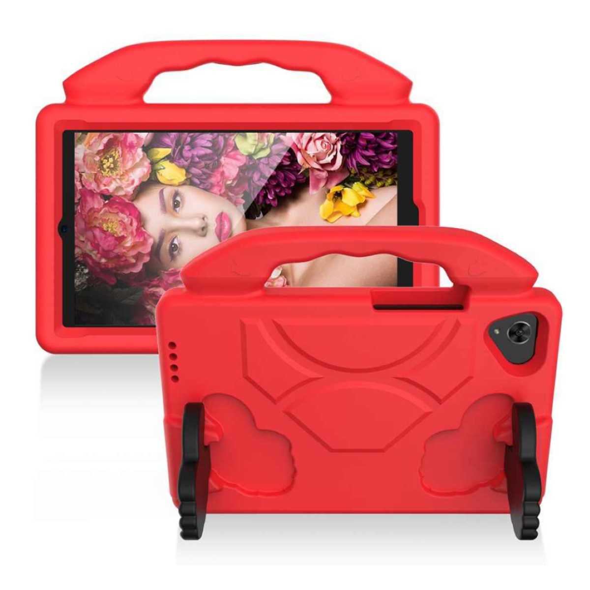 CARCASA NIÑOS ANTI-GOLPES PARA TABLET SAMSUNG A9 8.7 X110 ROJO - 1
