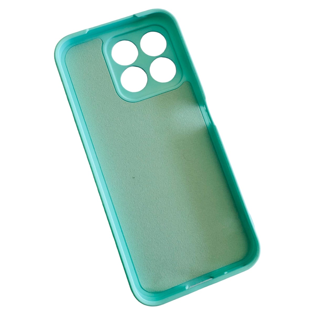CARCASA HONOR X8B 4G FUNDA SILICONA TURQUESA - 2