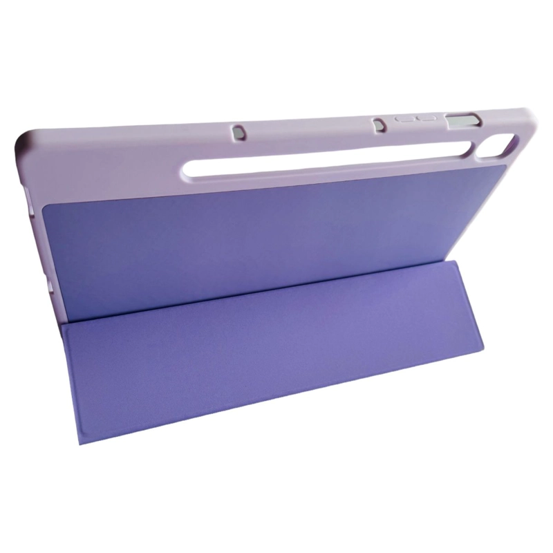 FUNDA CARCASA CON RANURA PARA SAMSUNG TAB S9 FE 10.9 VIOLETA - 6