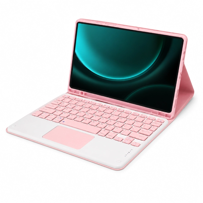 FUNDA CON TECLADO ROSADO PARA IPAD AIR 6 11 2024 M2 ESPAÑOL - 2