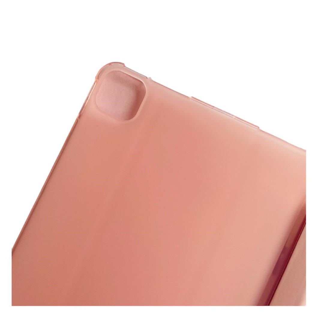FUNDA SMART COVER PARA IPAD AIR 11 M2 2024 CON RANURA ROSE GOLD - 2