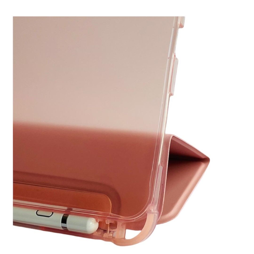 FUNDA SMART COVER PARA IPAD AIR 11 M2 2024 CON RANURA ROSE GOLD - 4