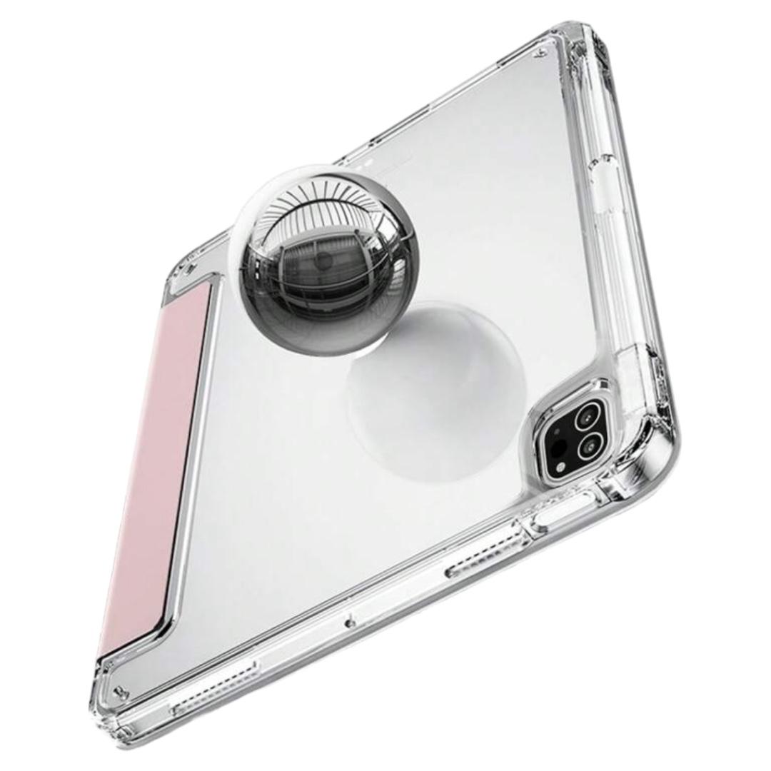 CARCASA SMART COVER CLEAR PARA IPAD AIR 6 11 M2 2024 ROSADO - 4