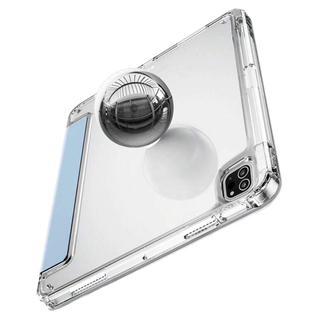 CARCASA SMART COVER CLEAR PARA IPAD AIR 6 11 M2 2024 AZUL CLARO - 6