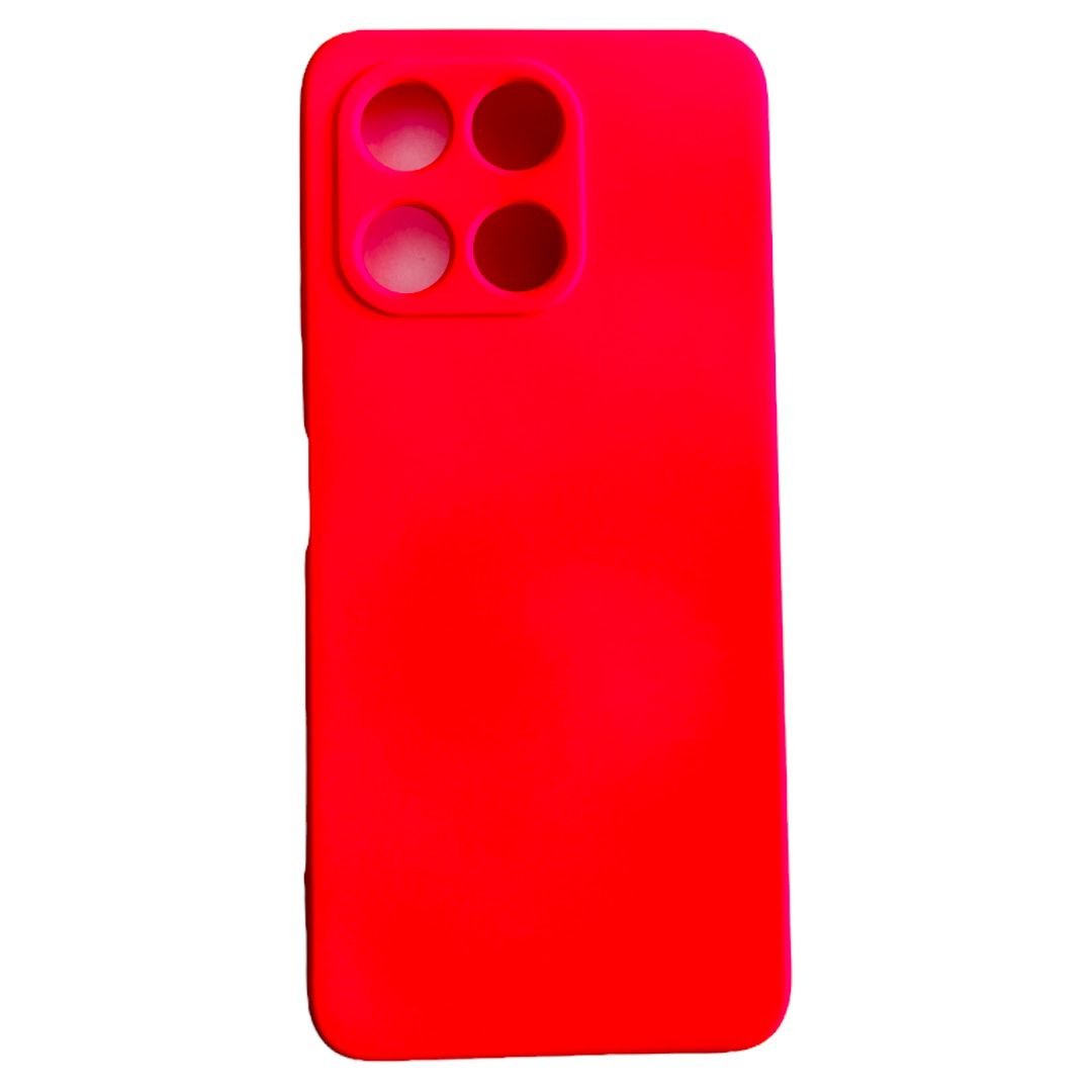 CARCASA HONOR X6A PLUS FUNDA SILICONA FUCSIA - 1