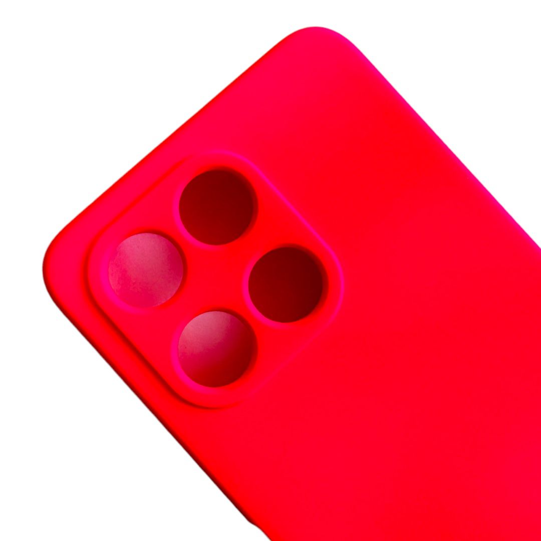 CARCASA HONOR X6A PLUS FUNDA SILICONA FUCSIA - 2
