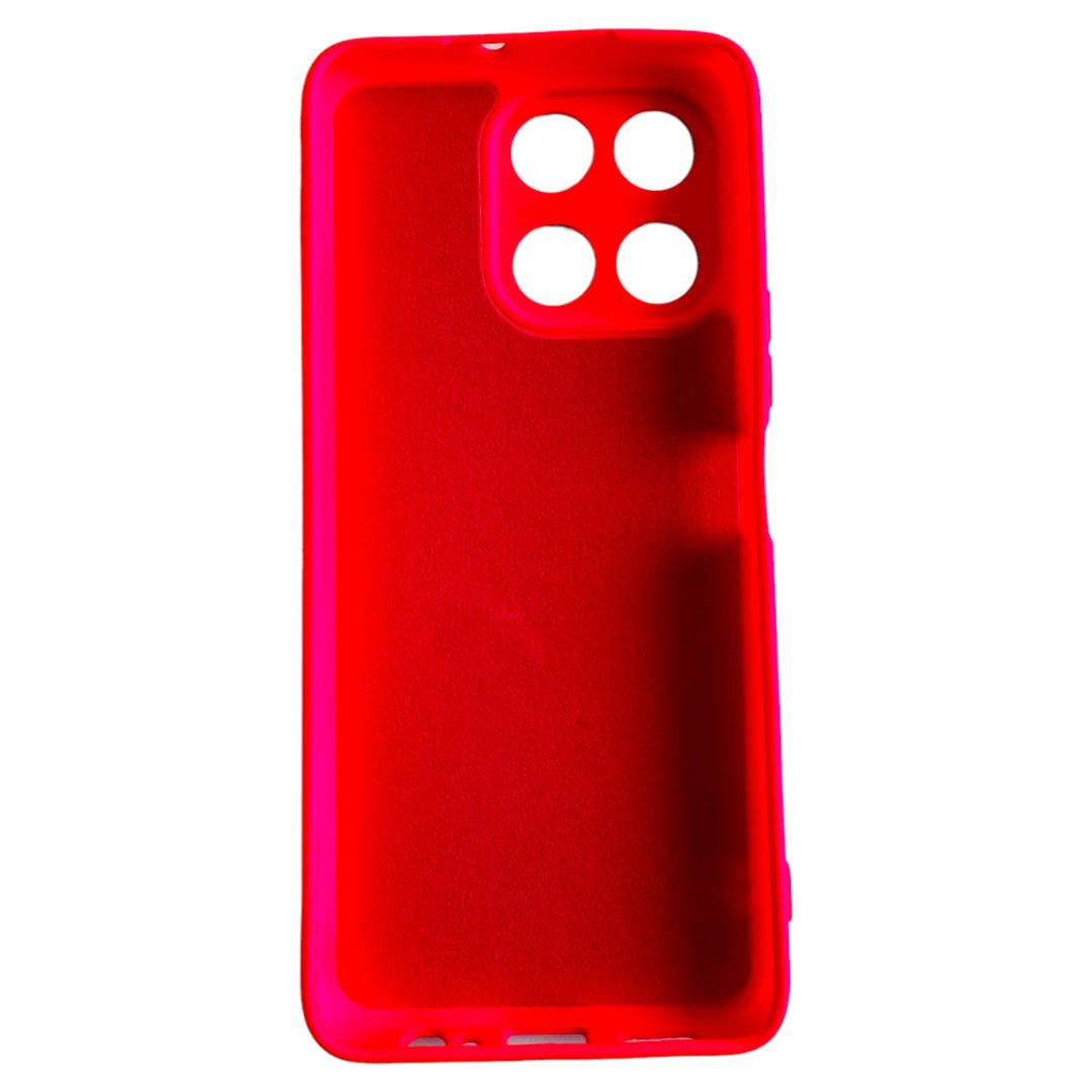 CARCASA HONOR X6A PLUS FUNDA SILICONA FUCSIA - 3