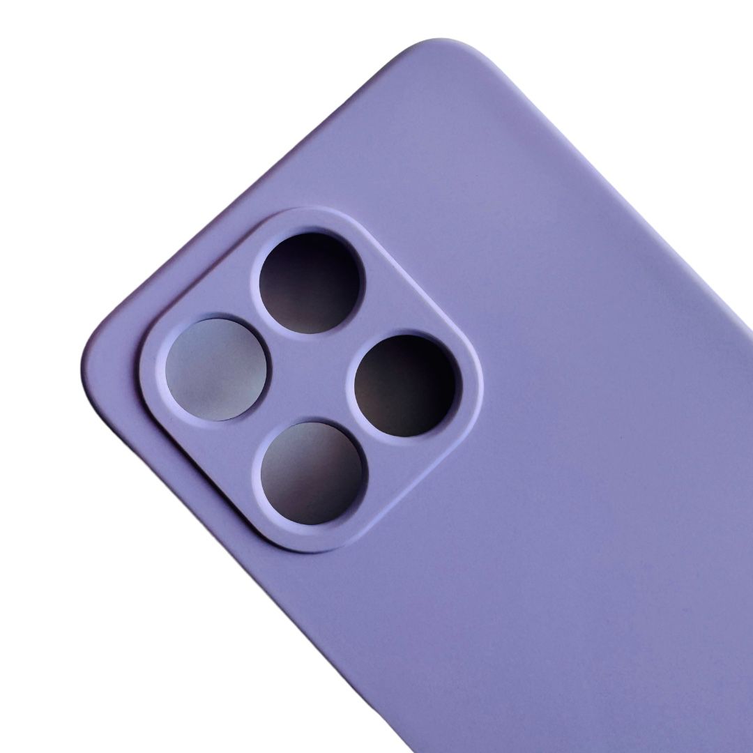 CARCASA HONOR X6A PLUS FUNDA SILICONA VIOLETA - 2