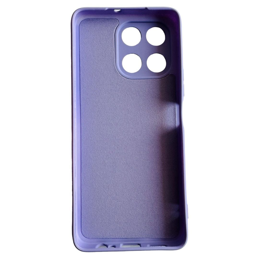 CARCASA HONOR X6A PLUS FUNDA SILICONA VIOLETA - 3
