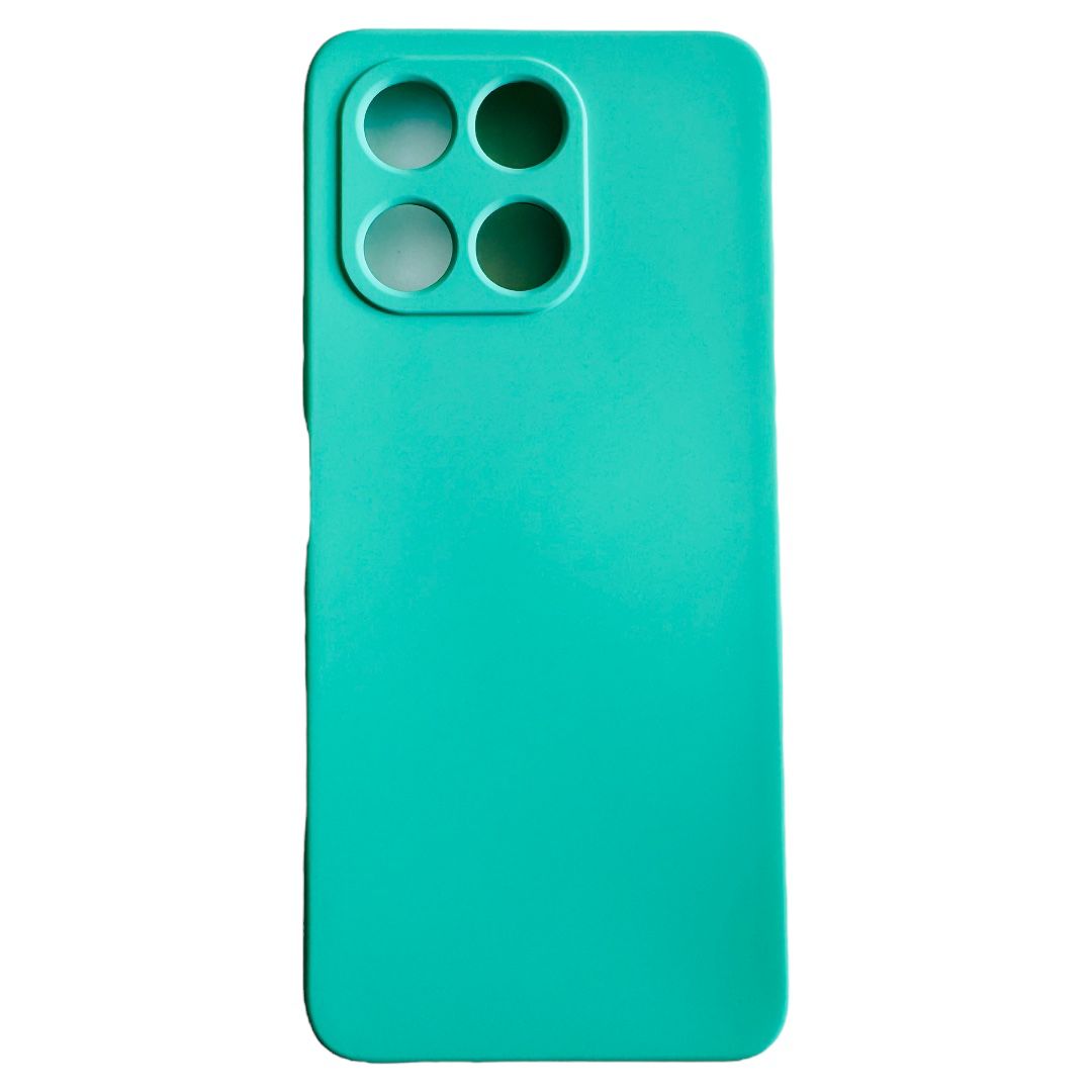 CARCASA HONOR X6A PLUS FUNDA SILICONA TURQUESA - 1