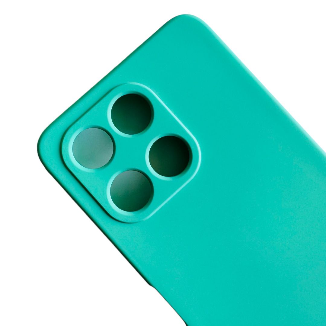 CARCASA HONOR X6A PLUS FUNDA SILICONA TURQUESA - 2