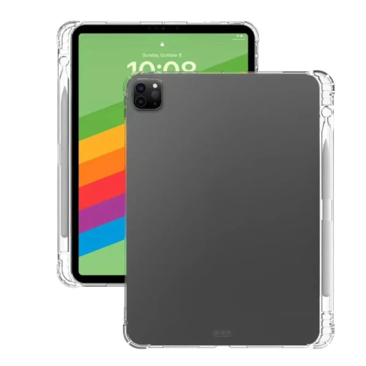 CARCASA TRANSPARENTE CON RANURA PARA IPAD AIR 13 M2 2024 - 3