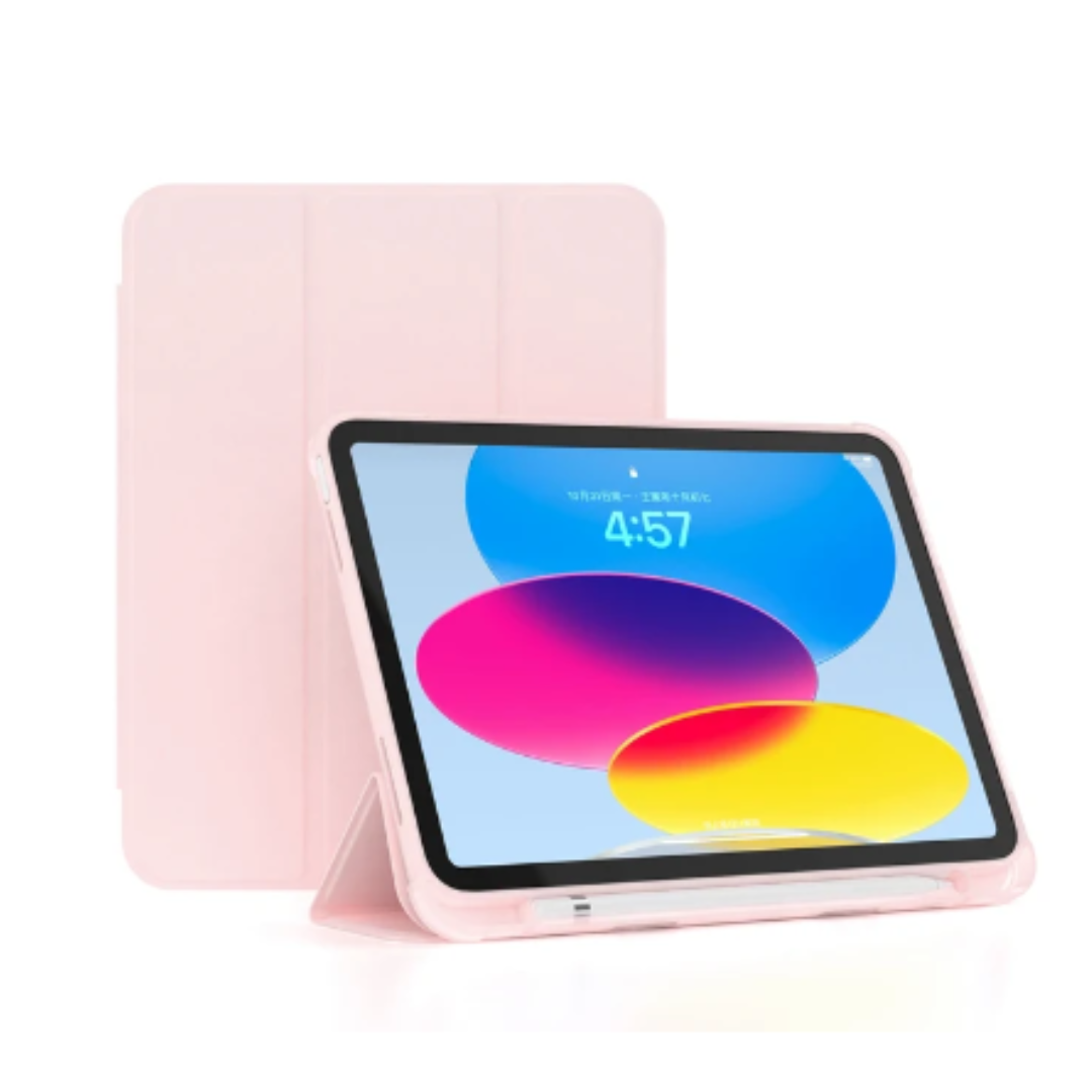 FUNDA CARCASA CON RANURA PARA TABLET XIAOMI REDMI PAD SE 11 ROSADO - 2