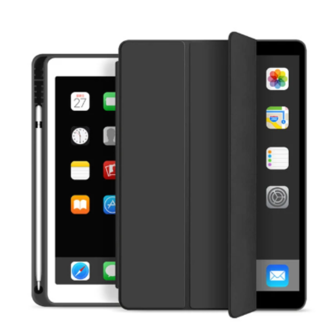 FUNDA CARCASA CON RANURA PARA TABLET XIAOMI REDMI PAD SE 11 NEGRO - 1