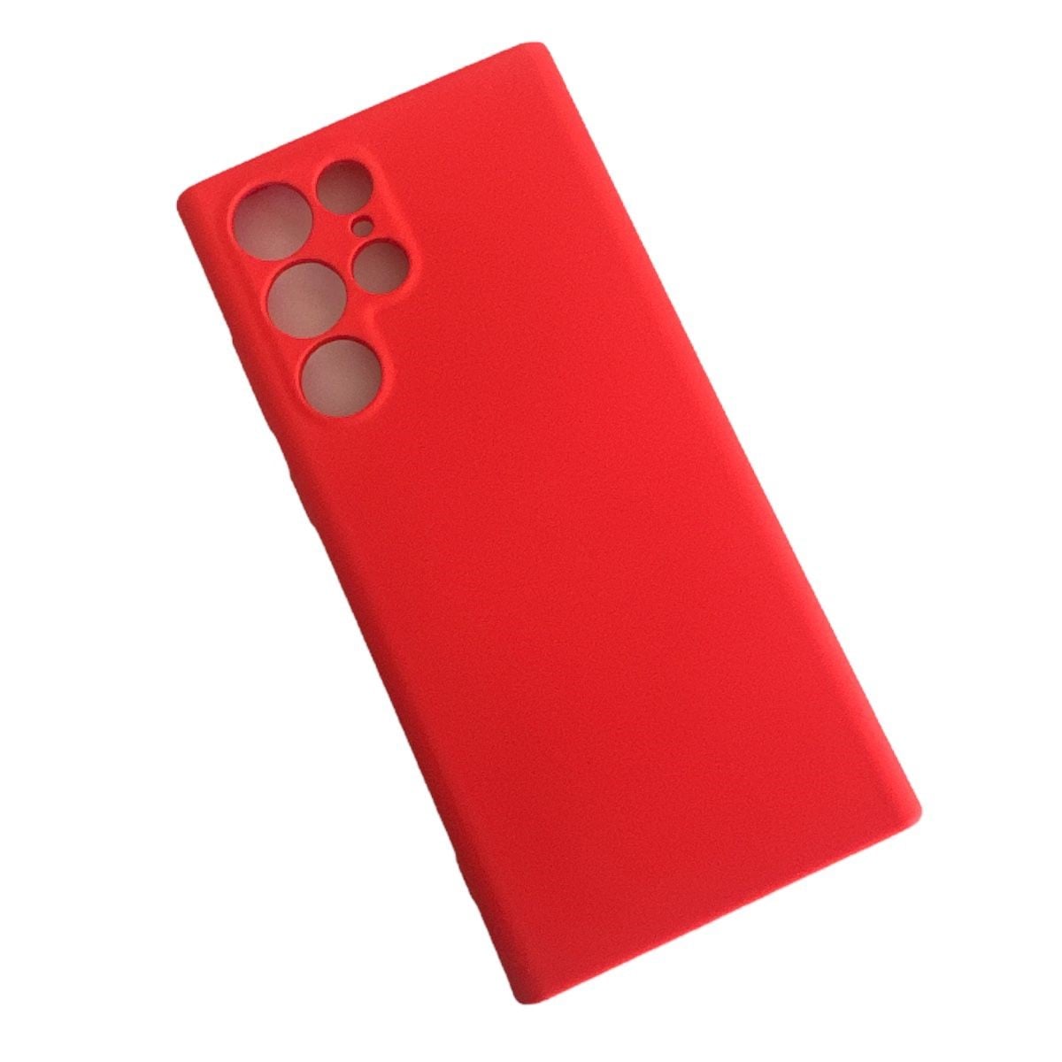 GENÉRICO CARCASA SAMSUNG S22 ULTRA FUNDA SILICONA ROSA CHICLE